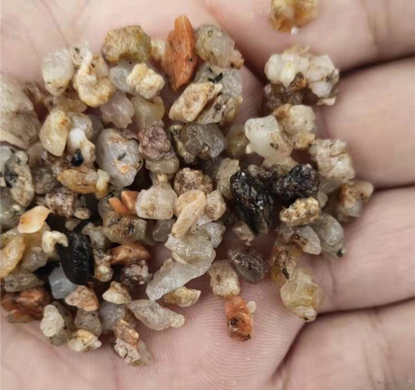 水洗砂，濾料砂