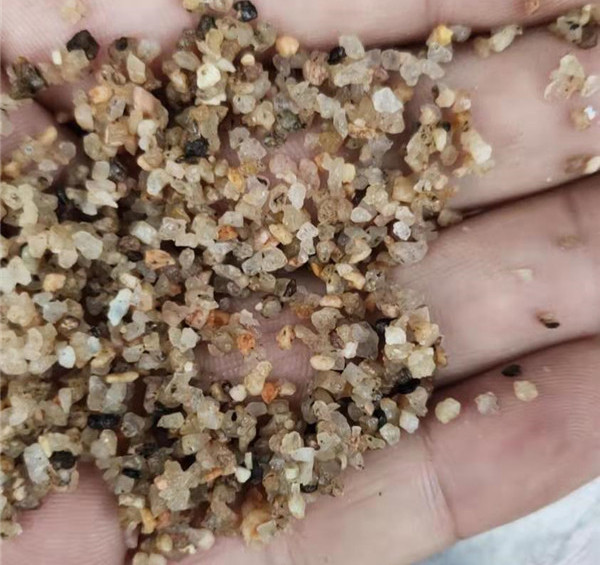 水洗砂，濾料砂